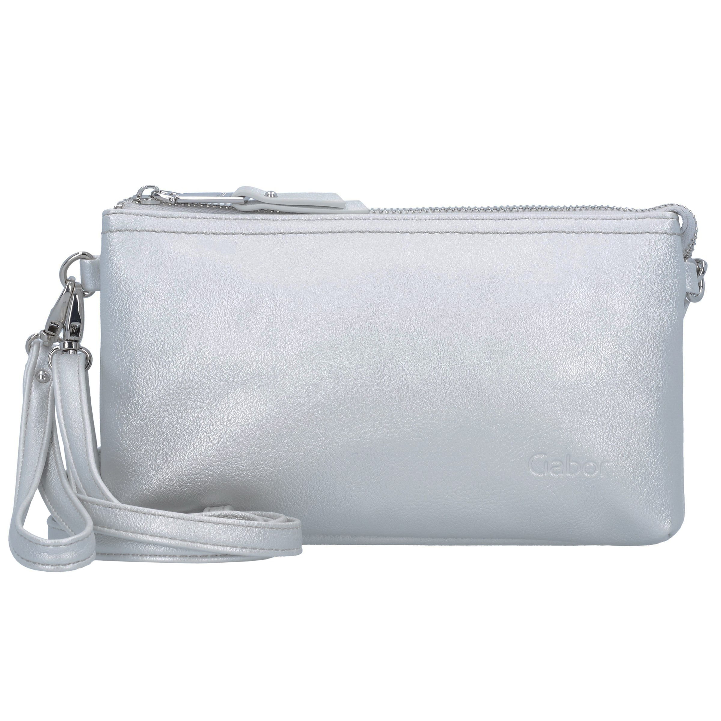 GABOR Clutch 'Emmy' in Zilver: voorkant