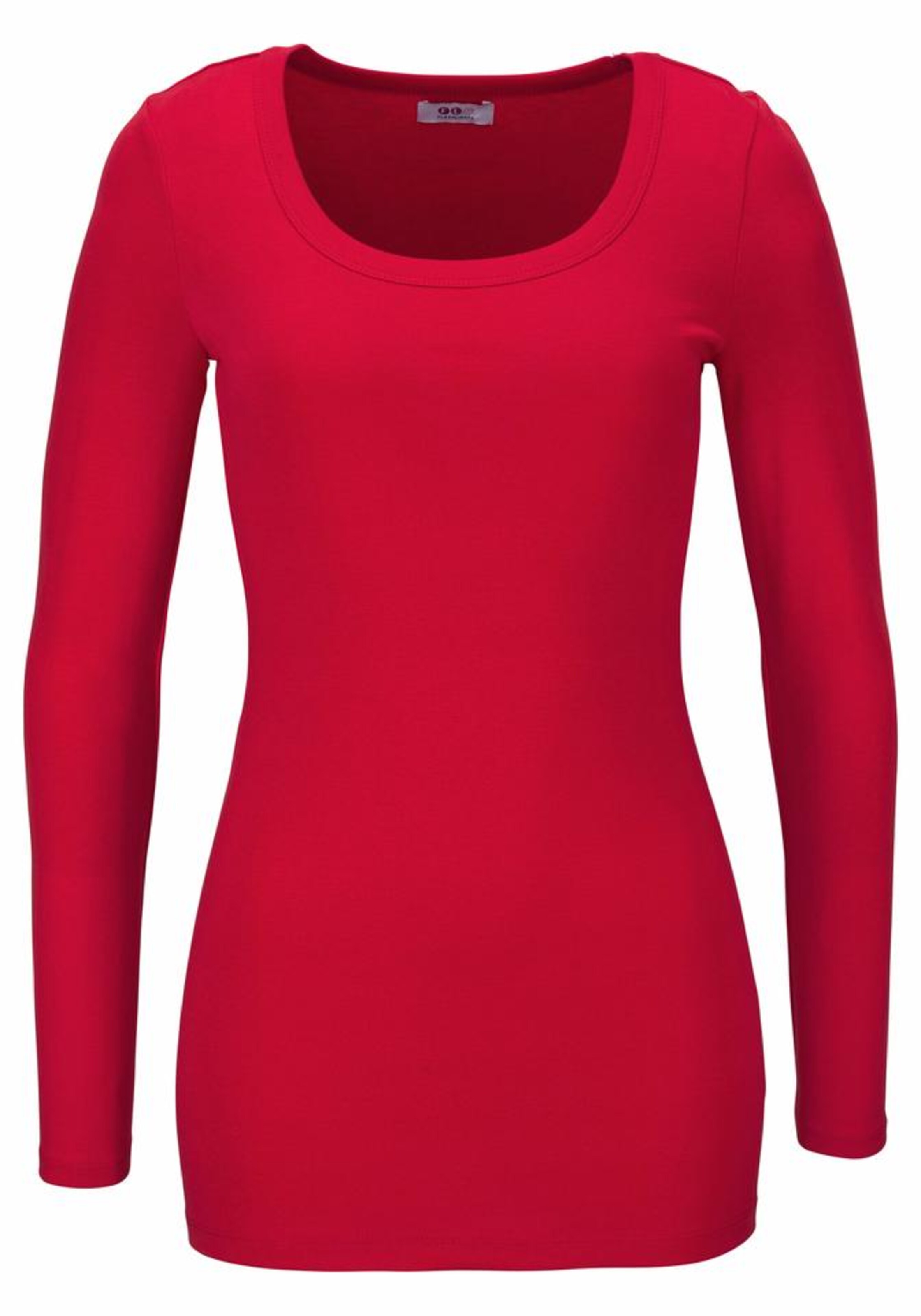 FLASHLIGHTS Langarmshirt in Rot
