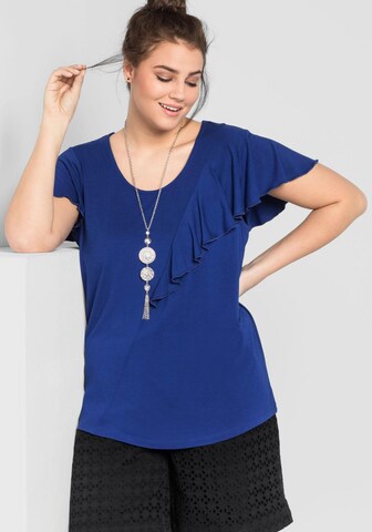 SHEEGO T-Shirt in Blau: predná strana