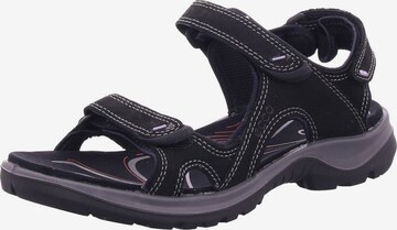 ECCO Hiking Sandals 'Offroad' in Black: front