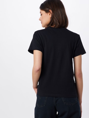 VANS - Camiseta 'WM FLYING V CREW' en negro: atrás