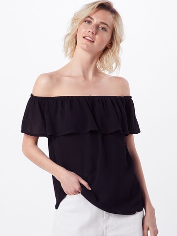 ICHI Blouse in Black: front