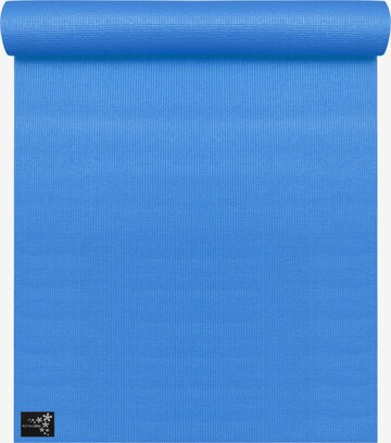 YOGISTAR.COM Mat '183 cm x 61 cm x 4 mm' in Blue: front