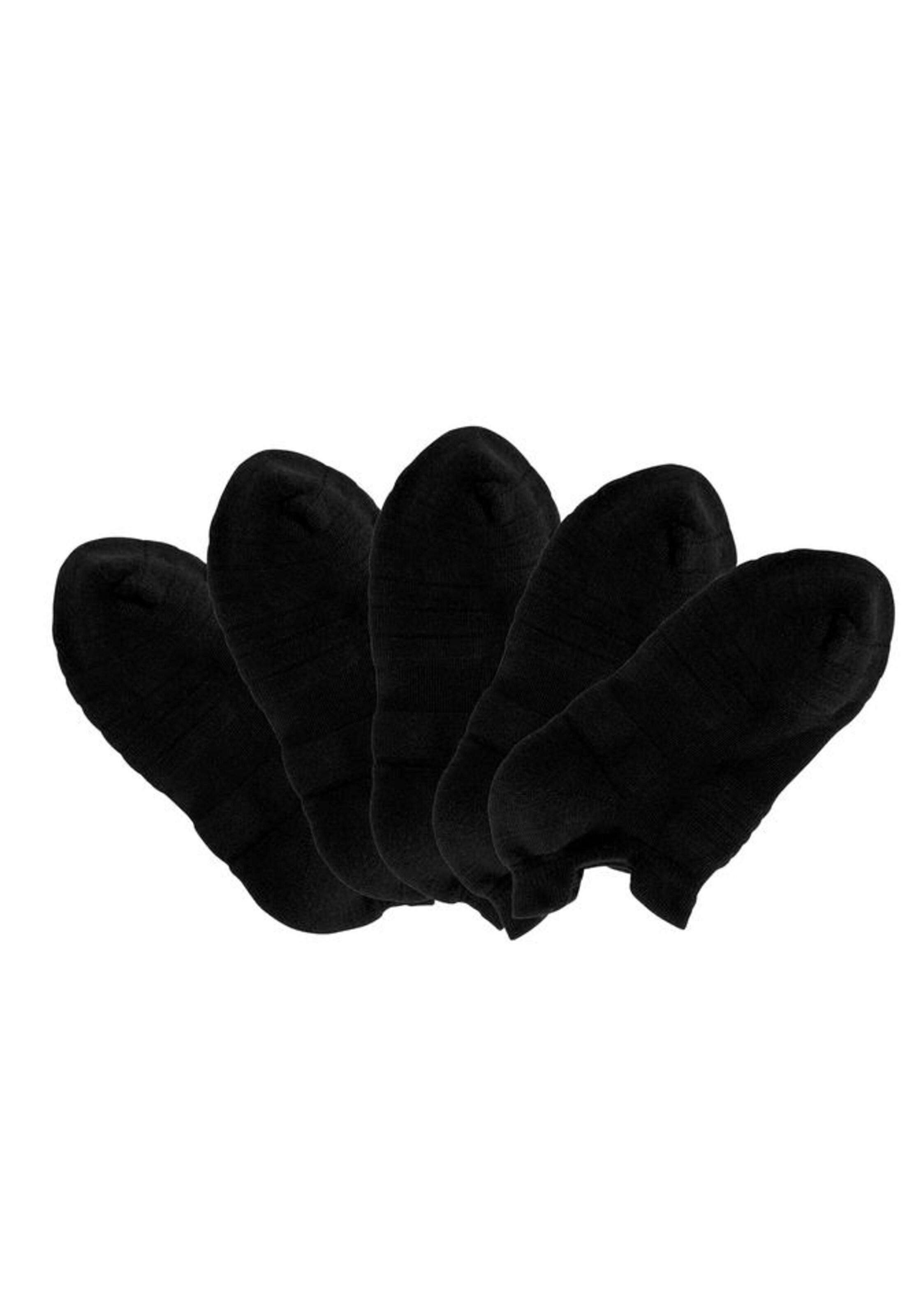 LASCANA ACTIVE Athletic Socks in Black: front