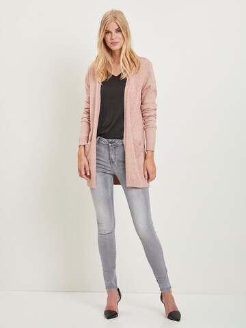 VILA Knit cardigan 'Ril' in Pink