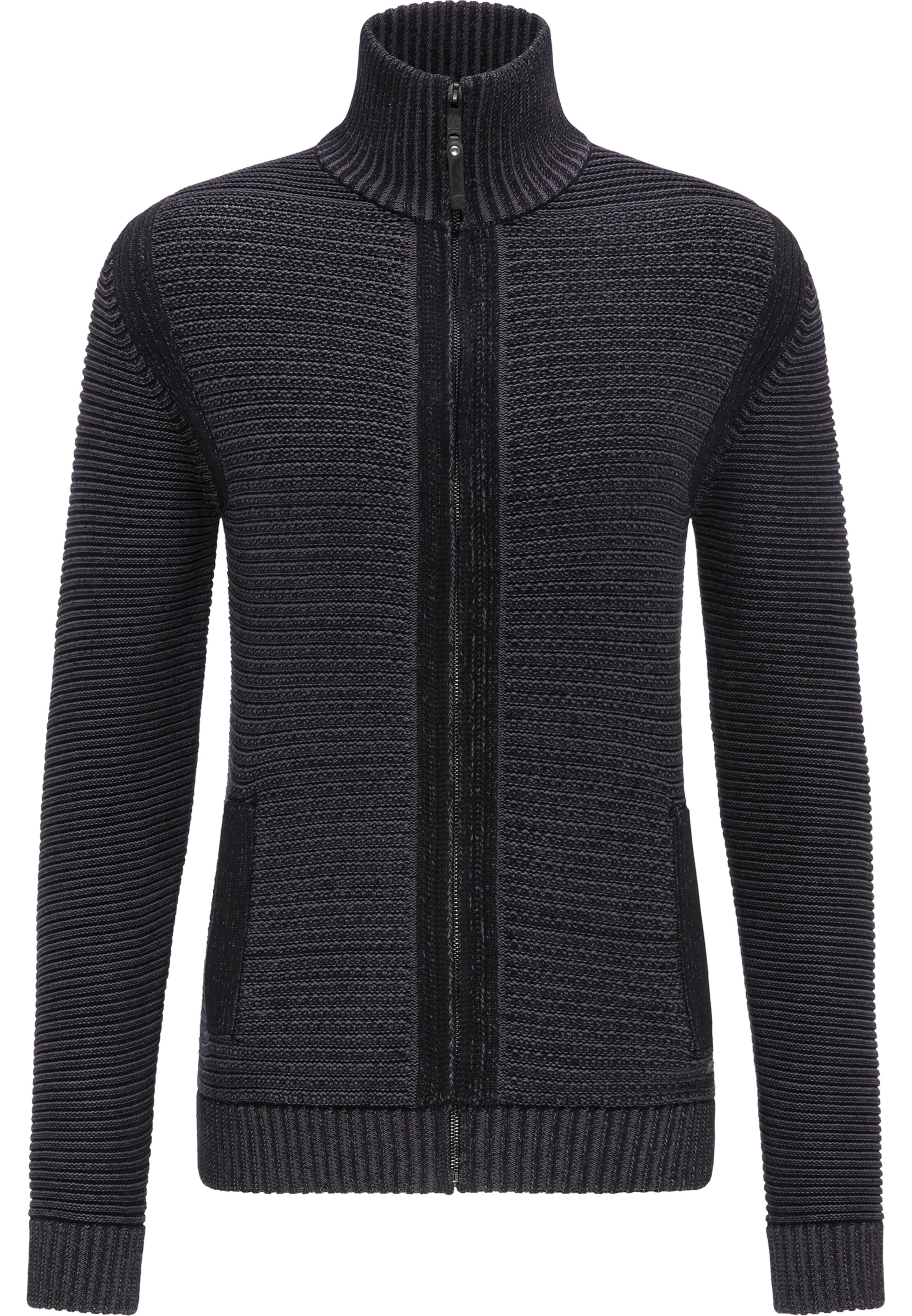 Petrol Industries - Gebreid vest in de kleur Grijs