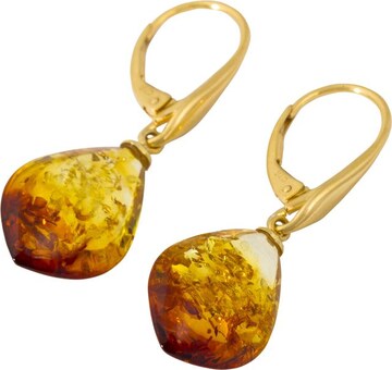FIRETTI Paar Ohrhänger »Tropfen« in Gold