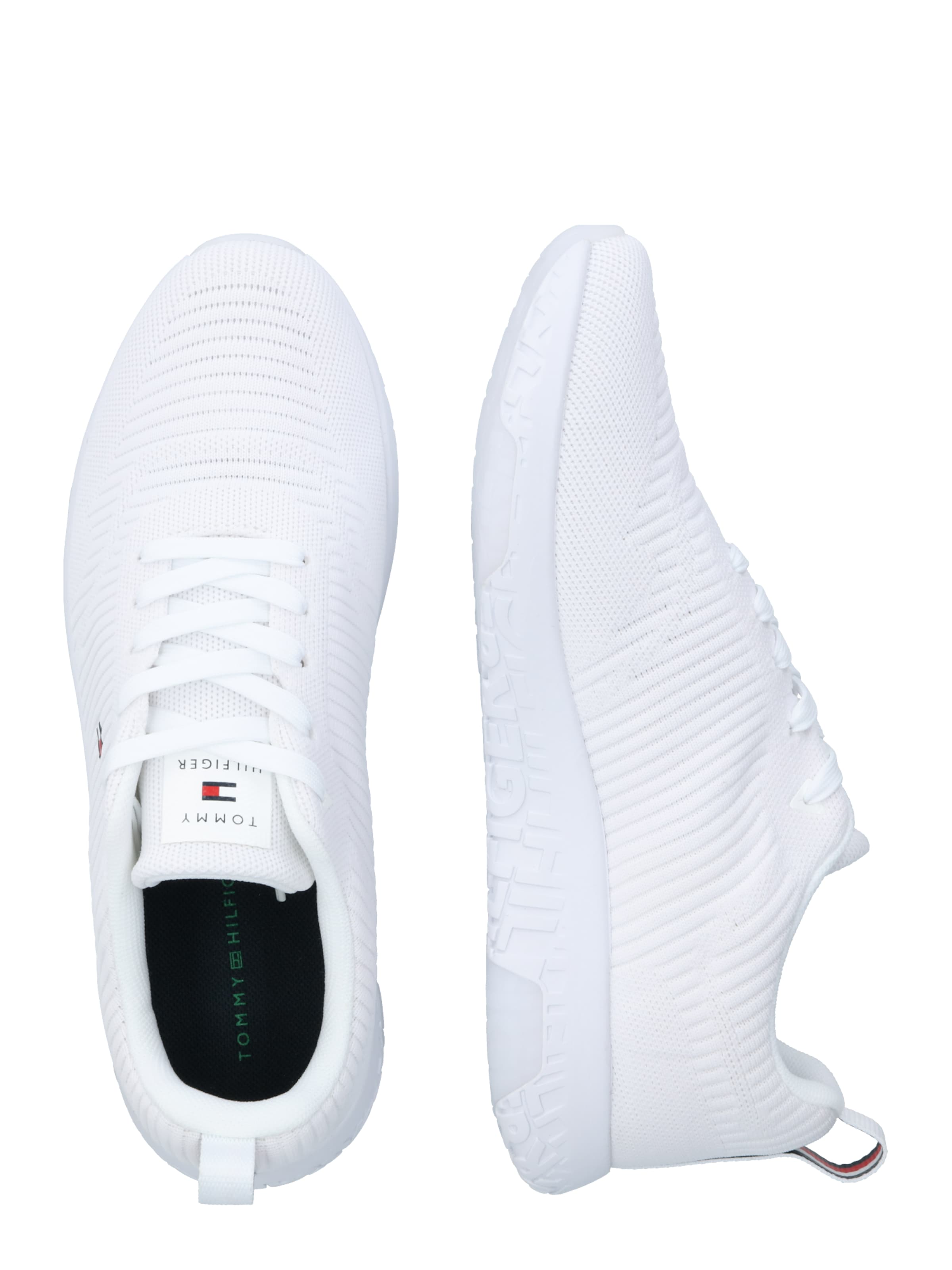 TOMMY HILFIGER Madalad ketsid 'Corporate', värv valge