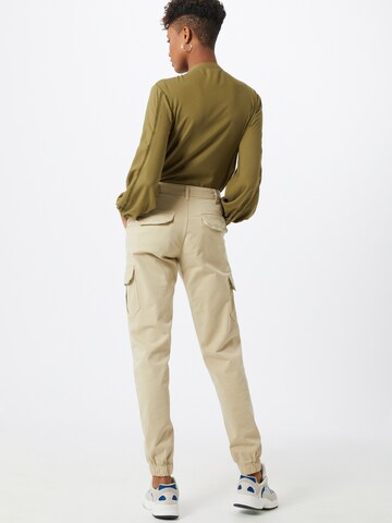 Urban Classics Tapered Cargo trousers in Beige