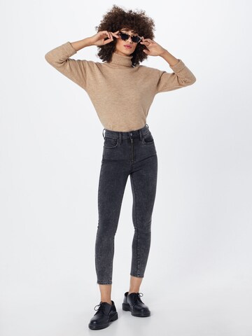 LEVI'S ® Skinny Jeans 'MOTO MH ANKLE T3' in Grijs: voorkant