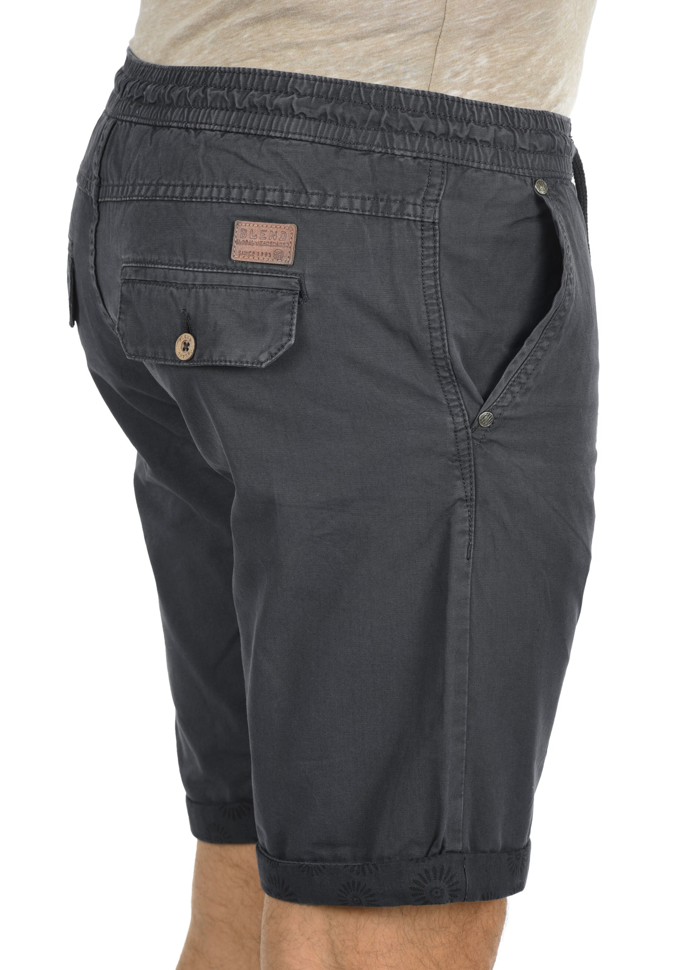 BLEND Regular Chinohose 'BHClaudio' in Grau