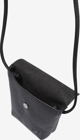 TOM TAILOR DENIM Crossbody Bag 'IDA' in Black: top