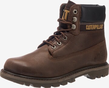 CATERPILLAR Lace-Up Boots 'Colorado' in Brown: front