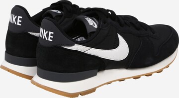 Nike Sportswear - Zapatillas deportivas bajas 'Internationalist' en negro: atrás