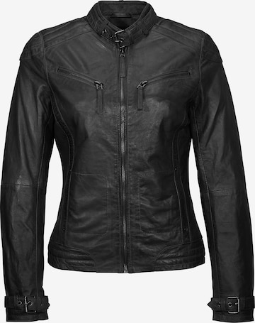 MUSTANG Lederjacke 'Ryana' in Schwarz: predná strana