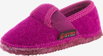 GIESSWEIN - Zapatillas de casa 'Türnberg' en rosa: frente