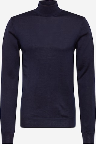 Casual Friday Regular fit Sweater 'Konrad' in Blue: front