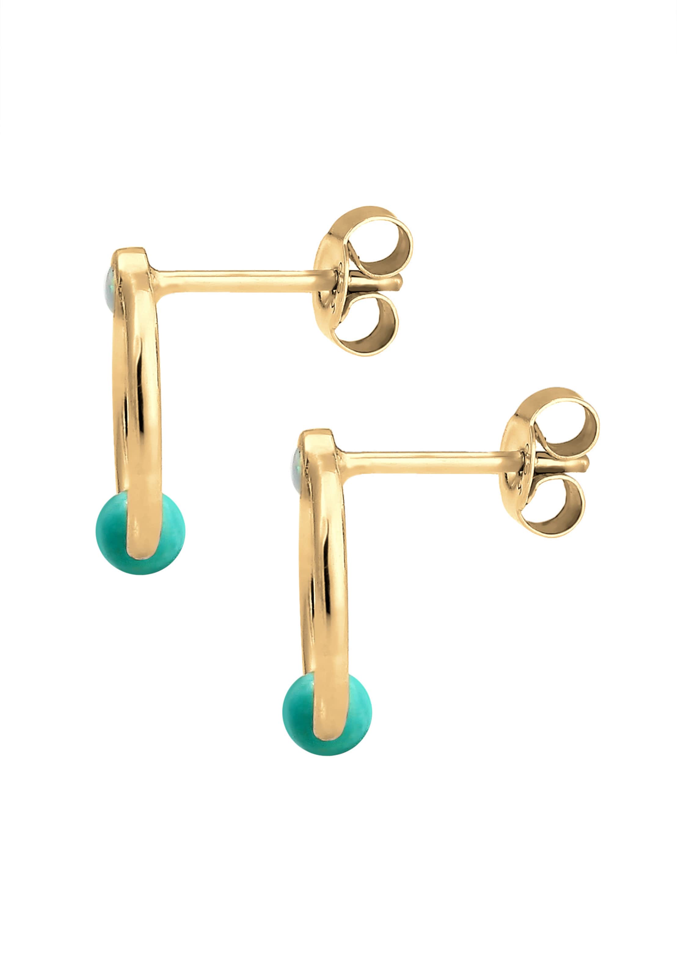 Boucles d'oreilles 'Creole' ELLI en or