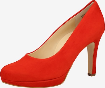 Paul Green Pumps in Rood: voorkant