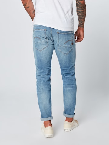 Slimfit Jeans 'D-Staq' di G-STAR in blu