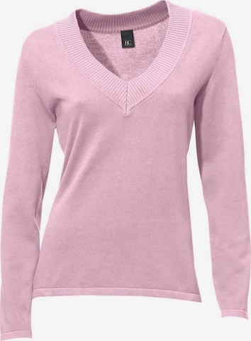 Pull-over heine en rose : devant