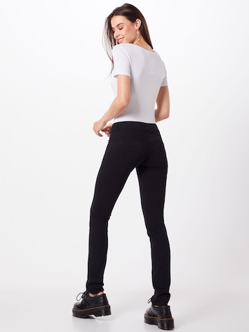 Pepe Jeans Slimfit Jeans 'NEW BROOKE' in Zwart: terug