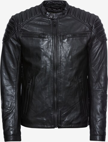 Veste mi-saison 'New Hero' Superdry en noir : devant