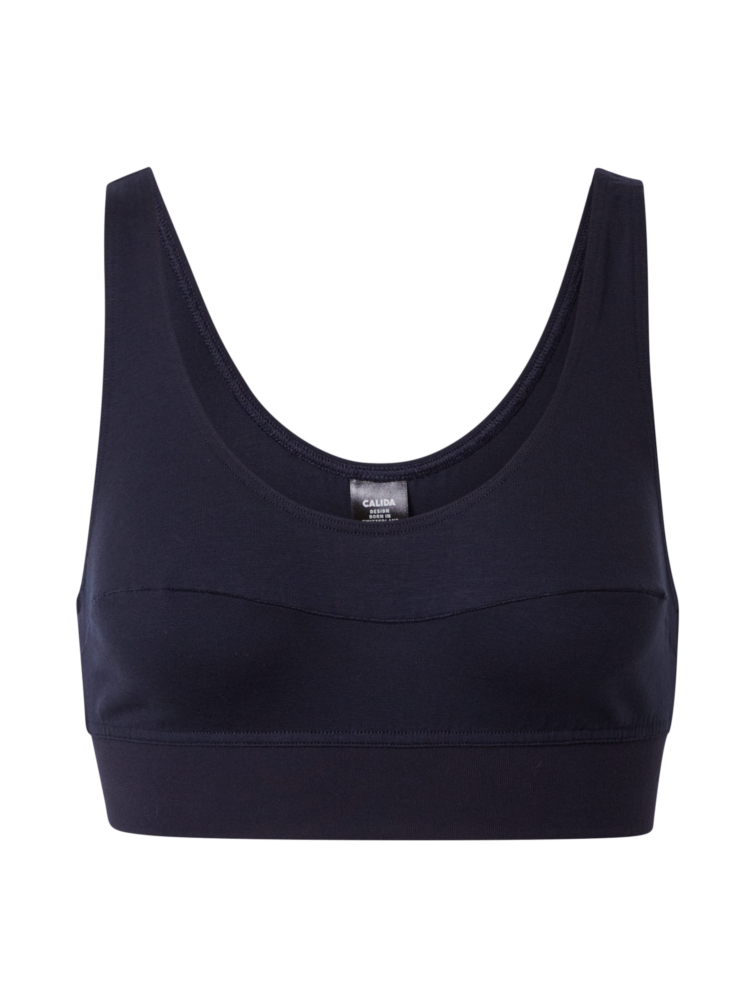 CALIDA regular BH 'Elastic' i blå: forside