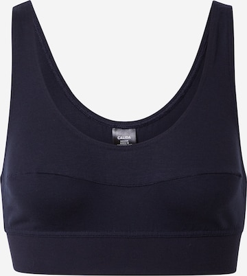 CALIDA Regular Bra 'Elastic' in Blue: front