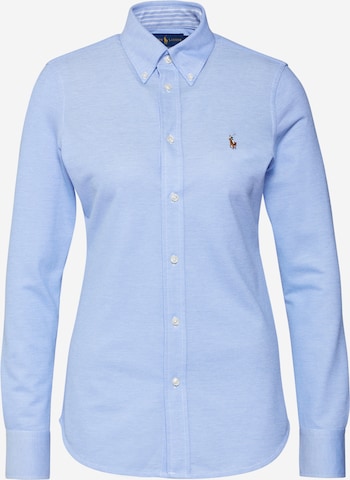 Polo Ralph Lauren Bluse 'Heidi' in Blau: predná strana