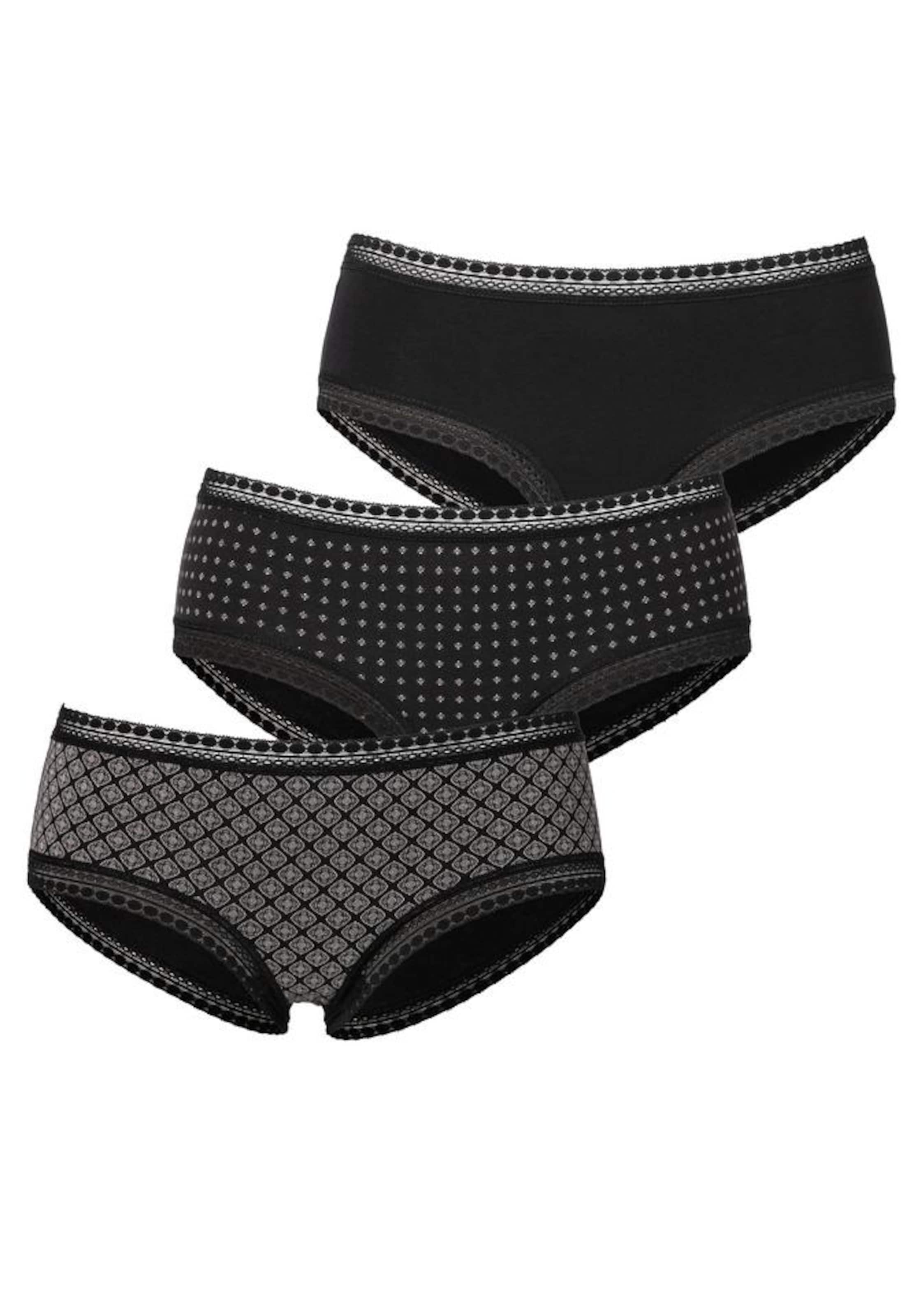 Slip LASCANA en gris : devant