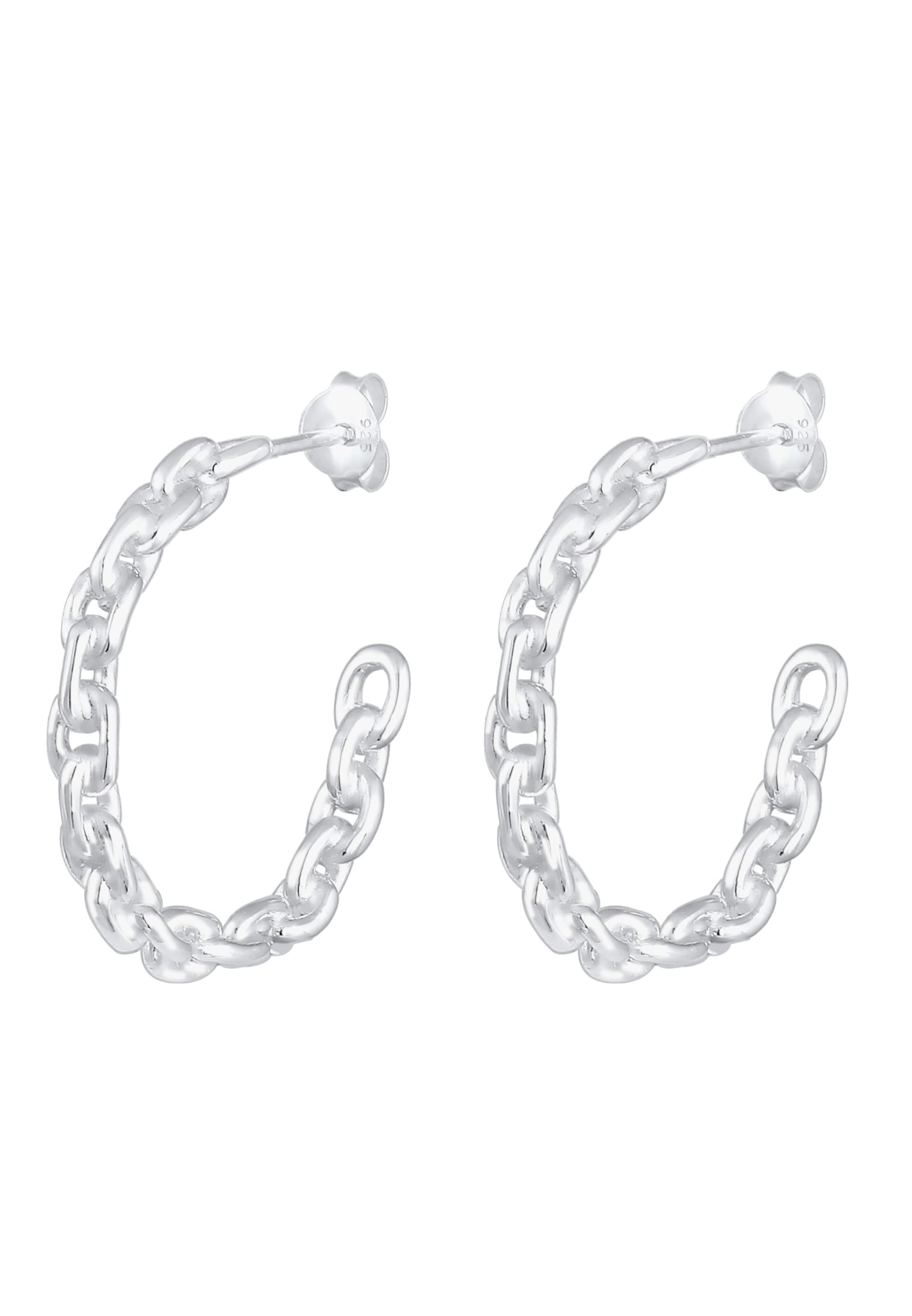 ELLI Earrings in Silver: front