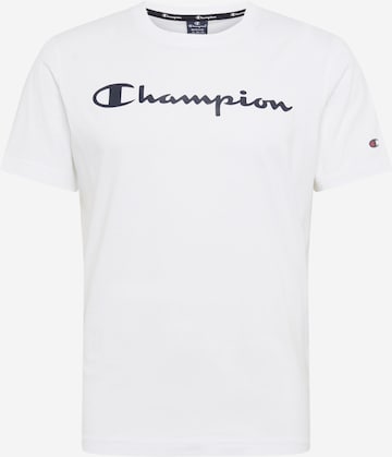 T-Shirt Champion Authentic Athletic Apparel en blanc : devant