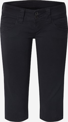 Pepe Jeans - regular Pantalón 'VENUS CROP' en negro: frente