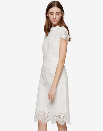 Robe de cocktail IVY OAK en blanc : devant