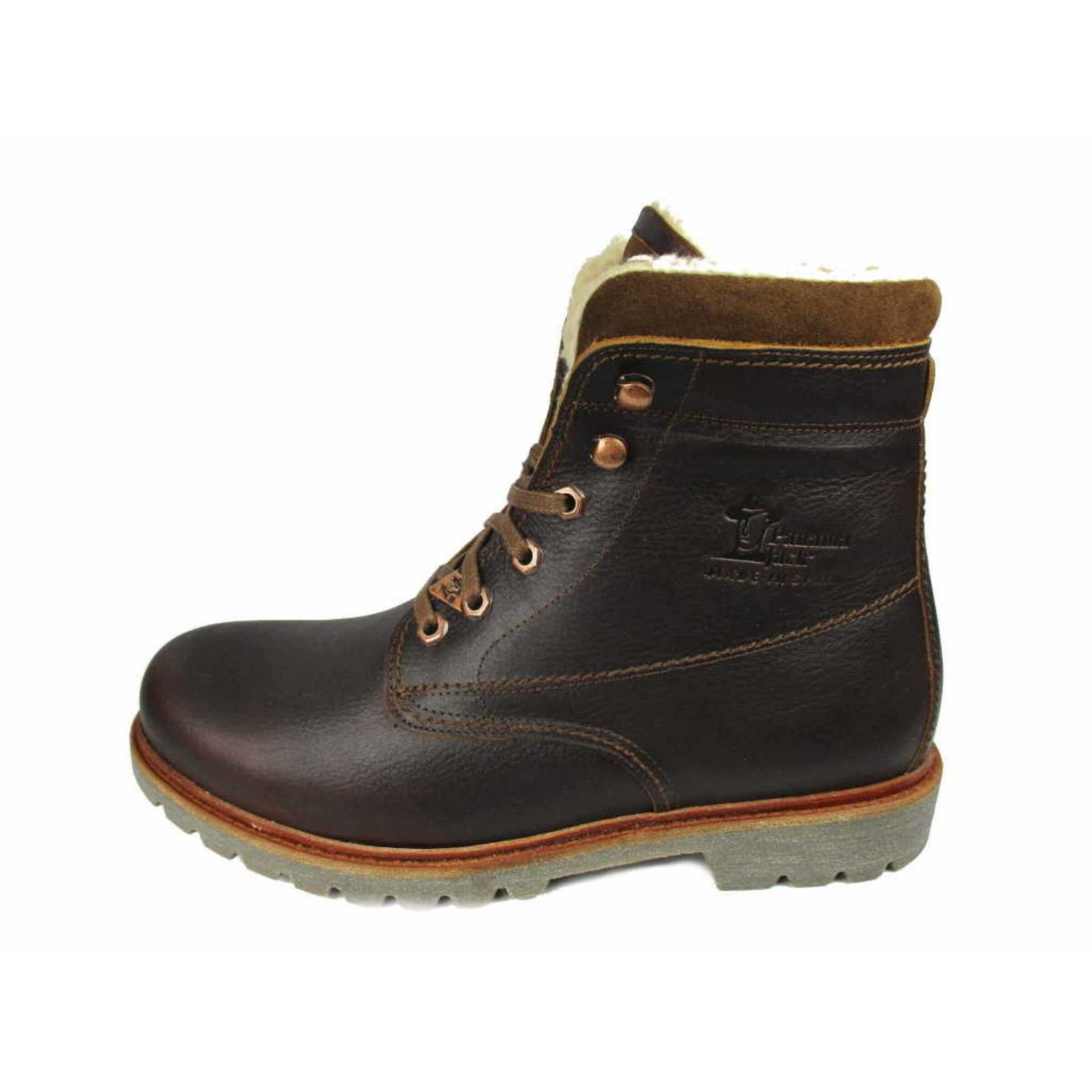 Bocanci cu șireturi de la PANAMA JACK pe maro