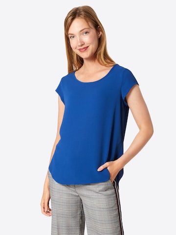 ONLY - Blusa em azul: frente