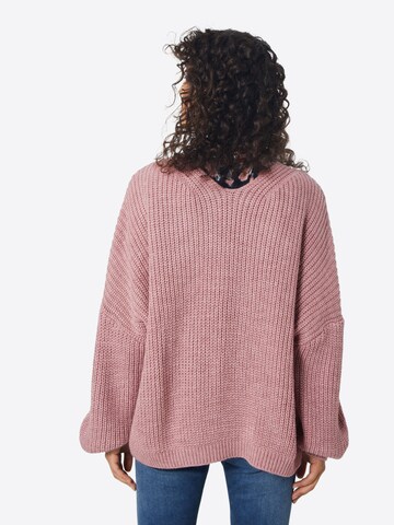 Pull-over 'Svea' ABOUT YOU en rose : derrière