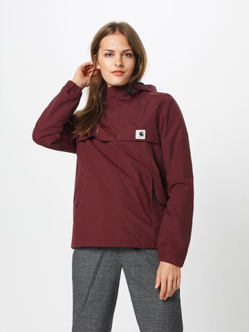 Carhartt WIP Övergångsjacka 'Nimbus' i röd: framsida