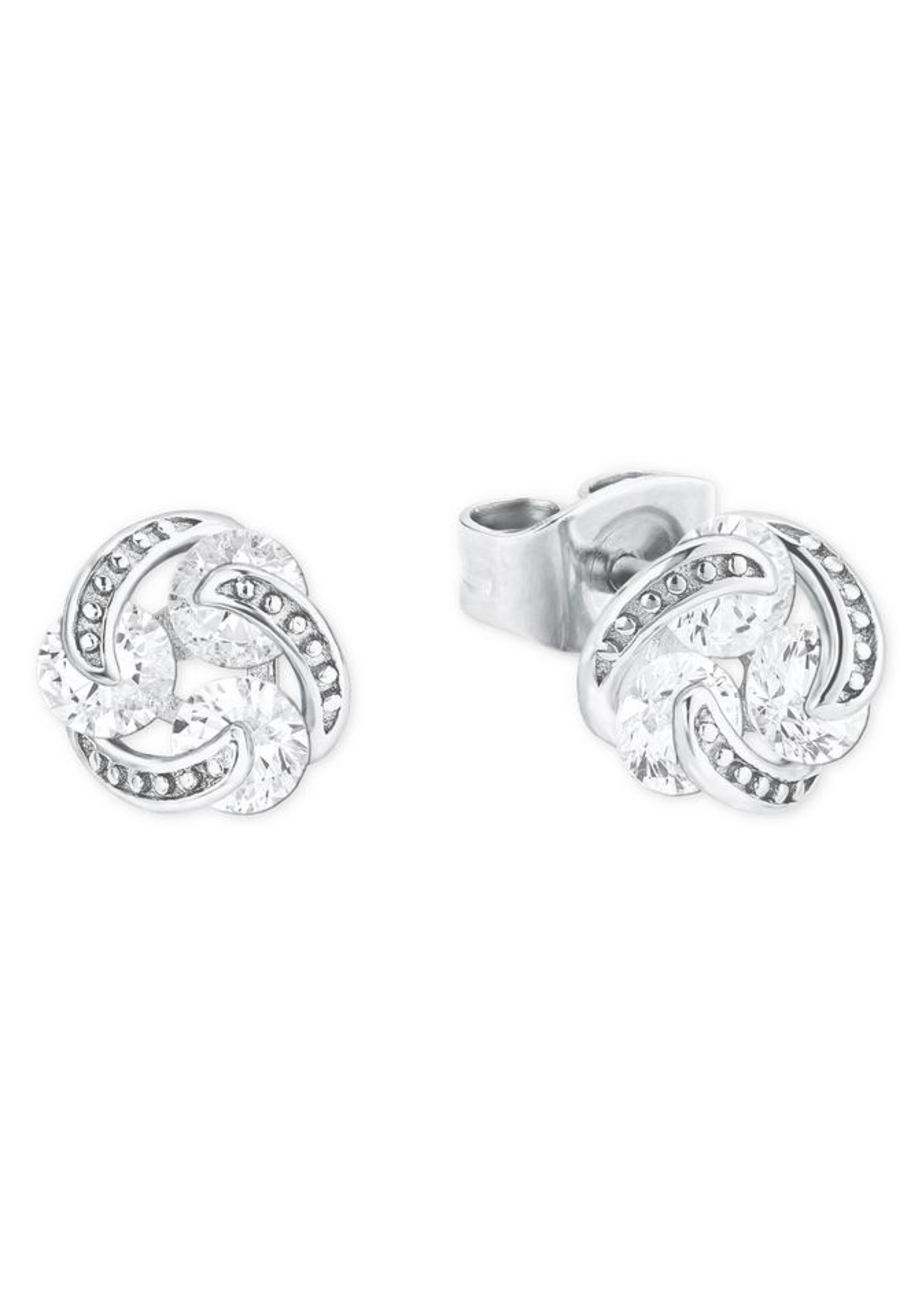 AMOR Ohrringe in Silber: Vorderseite