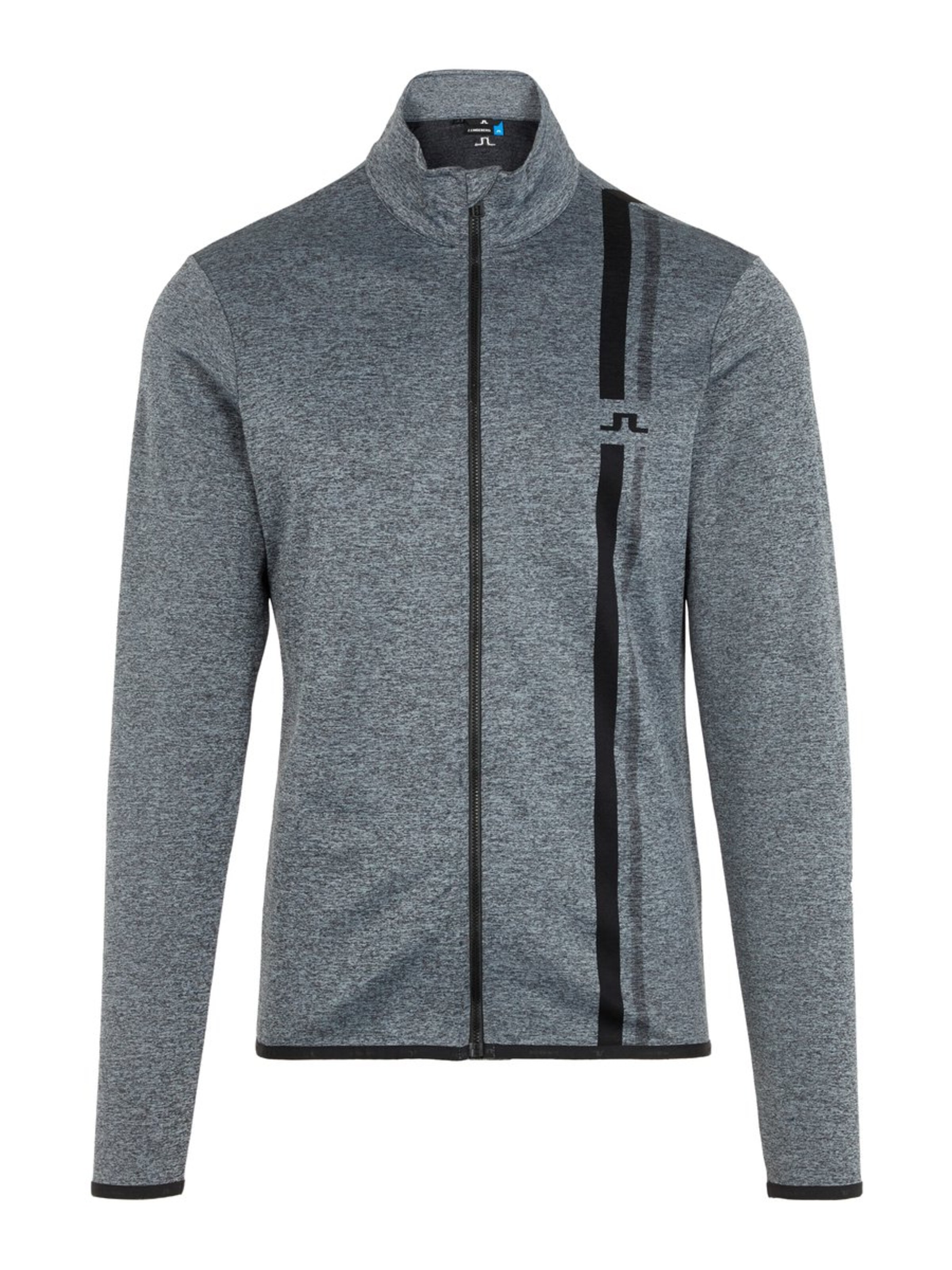 J.Lindeberg - Sportsweatvest 'Logan' in de kleur Grijs gemêleerd