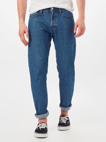 Regular Jeans 'Mike' de la JACK & JONES pe albastru: față