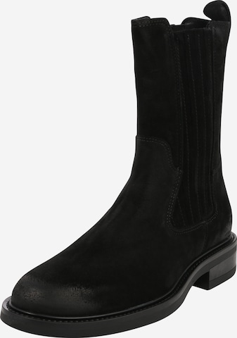 BRONX Chelsea Boots in Black: front