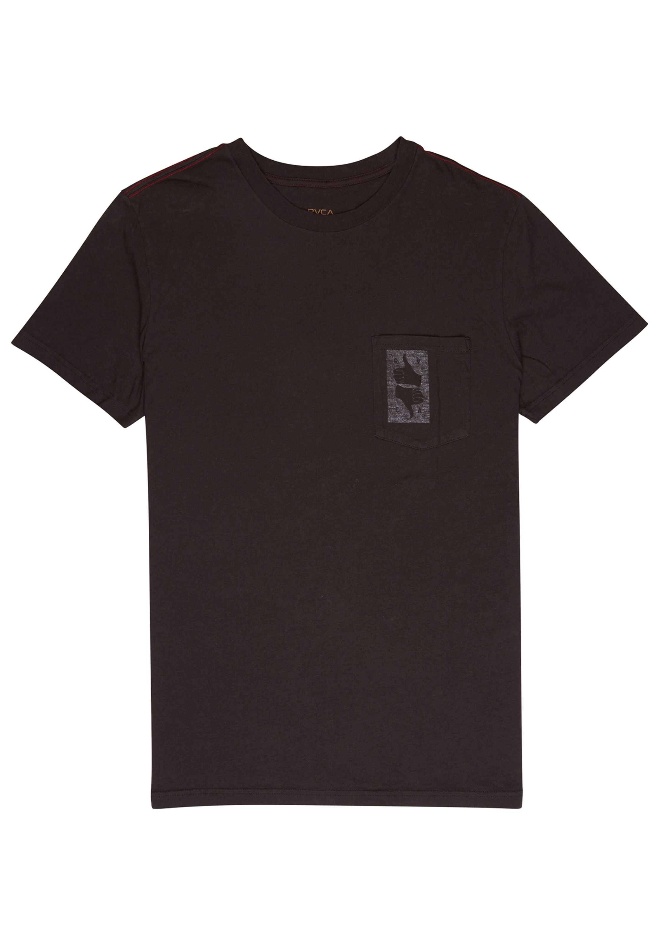 RVCA - Functioneel shirt in de kleur Zwart