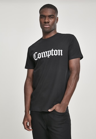 MT Men T-Shirt 'Compton' in Schwarz: predná strana