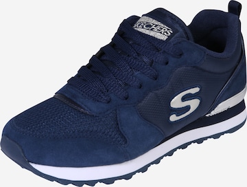 SKECHERS Sneakers laag 'Gold'n Gurl' in Blauw: voorkant