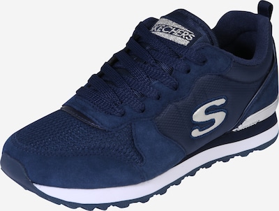 SKECHERS Platform trainers 'Gold'n Gurl' in Navy / natural white, Item view