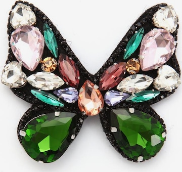 J. Jayz Brooch 'Schmetterling' in Black: front