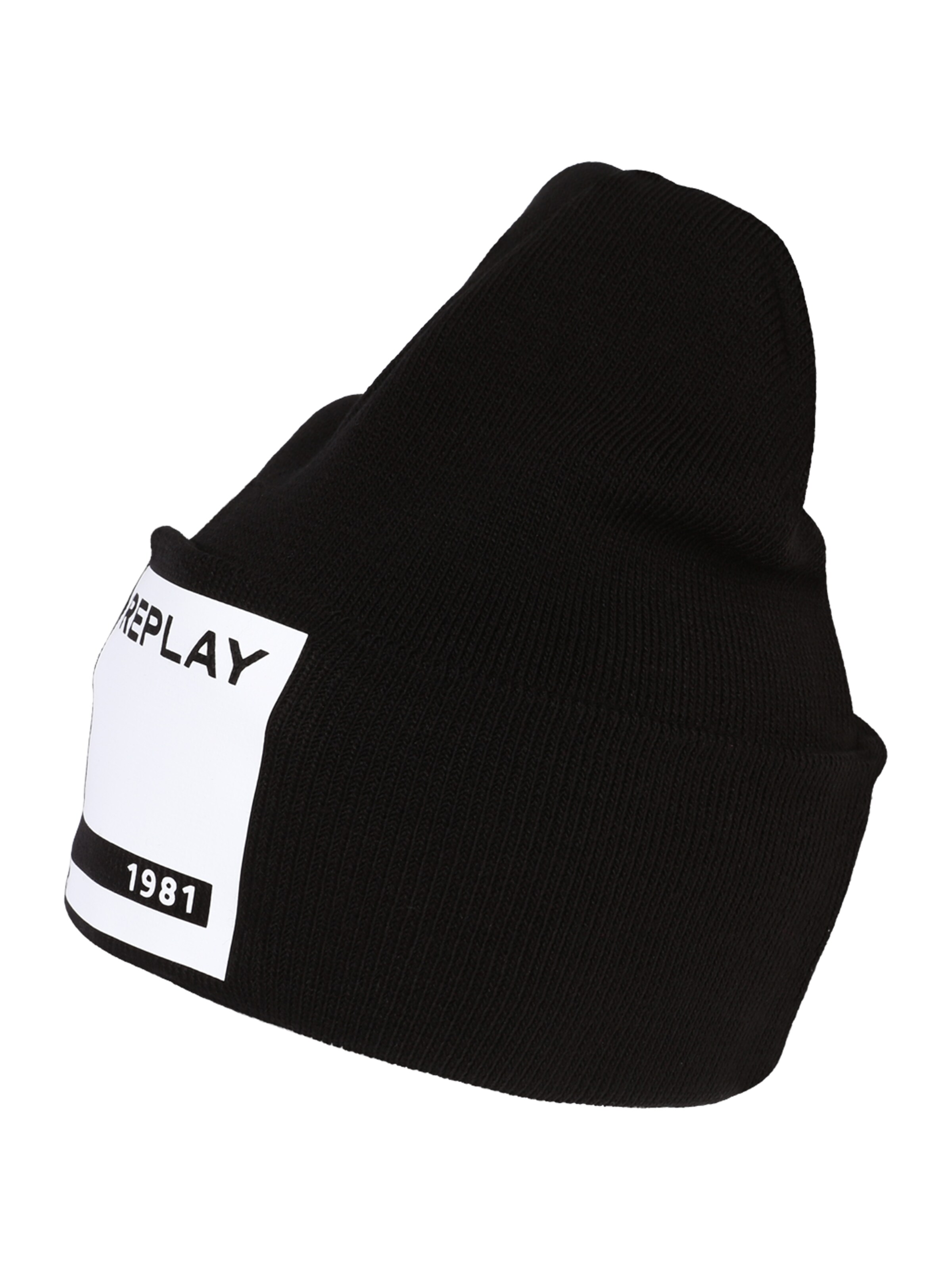 REPLAY - Muts in de kleur Zwart