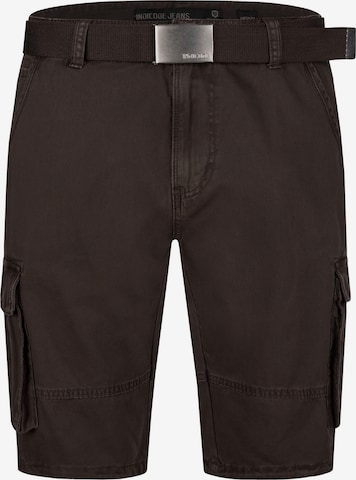 INDICODE JEANS Cargo Shorts 'Blixt' in Braun: predná strana